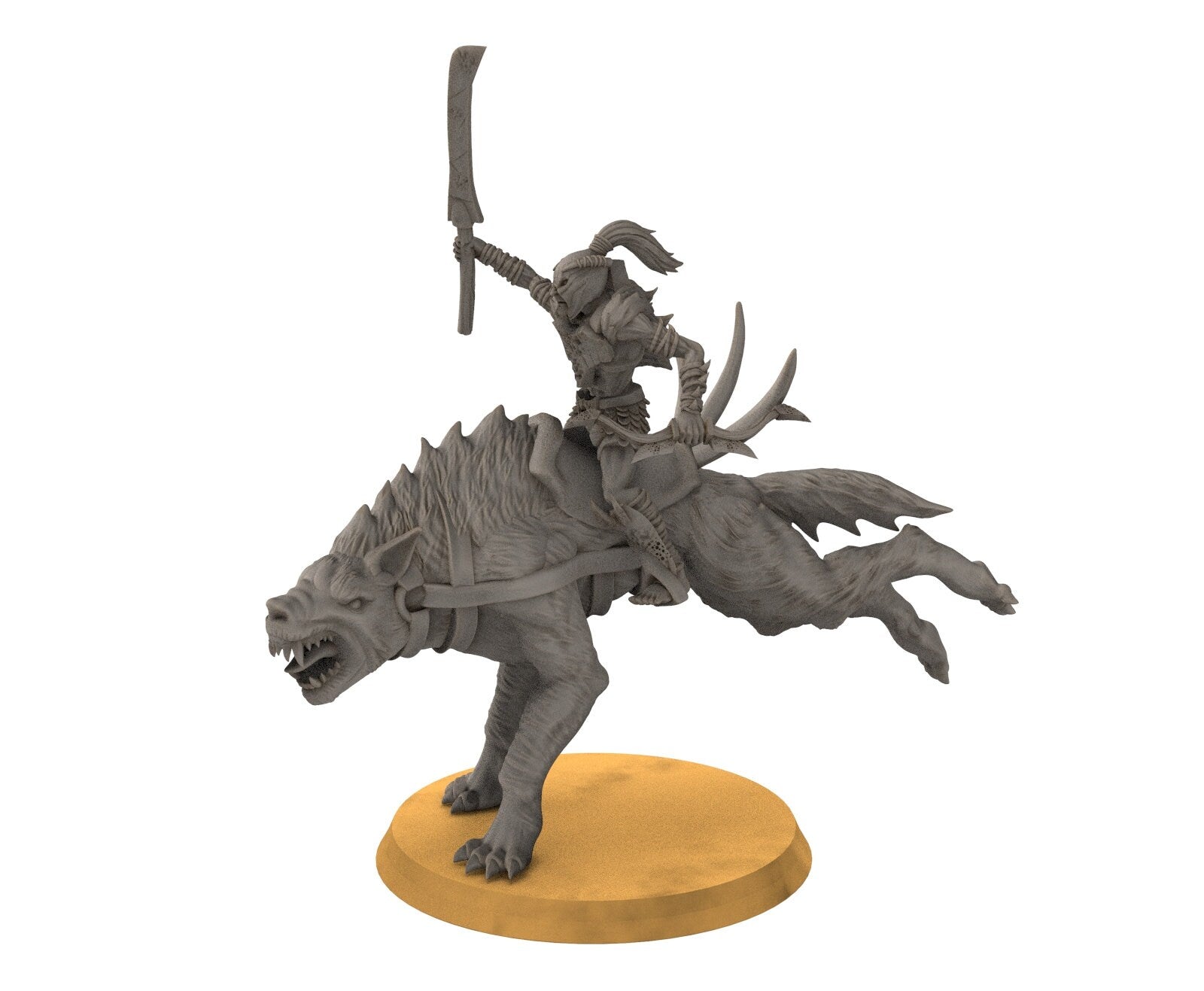 Goblin cave - Goblin warg riders warriors with bows