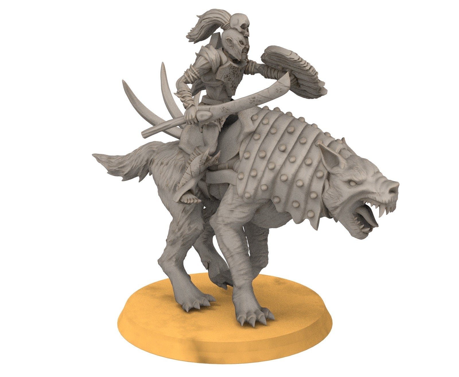 Goblin cave - Goblin warg riders warriors with swords