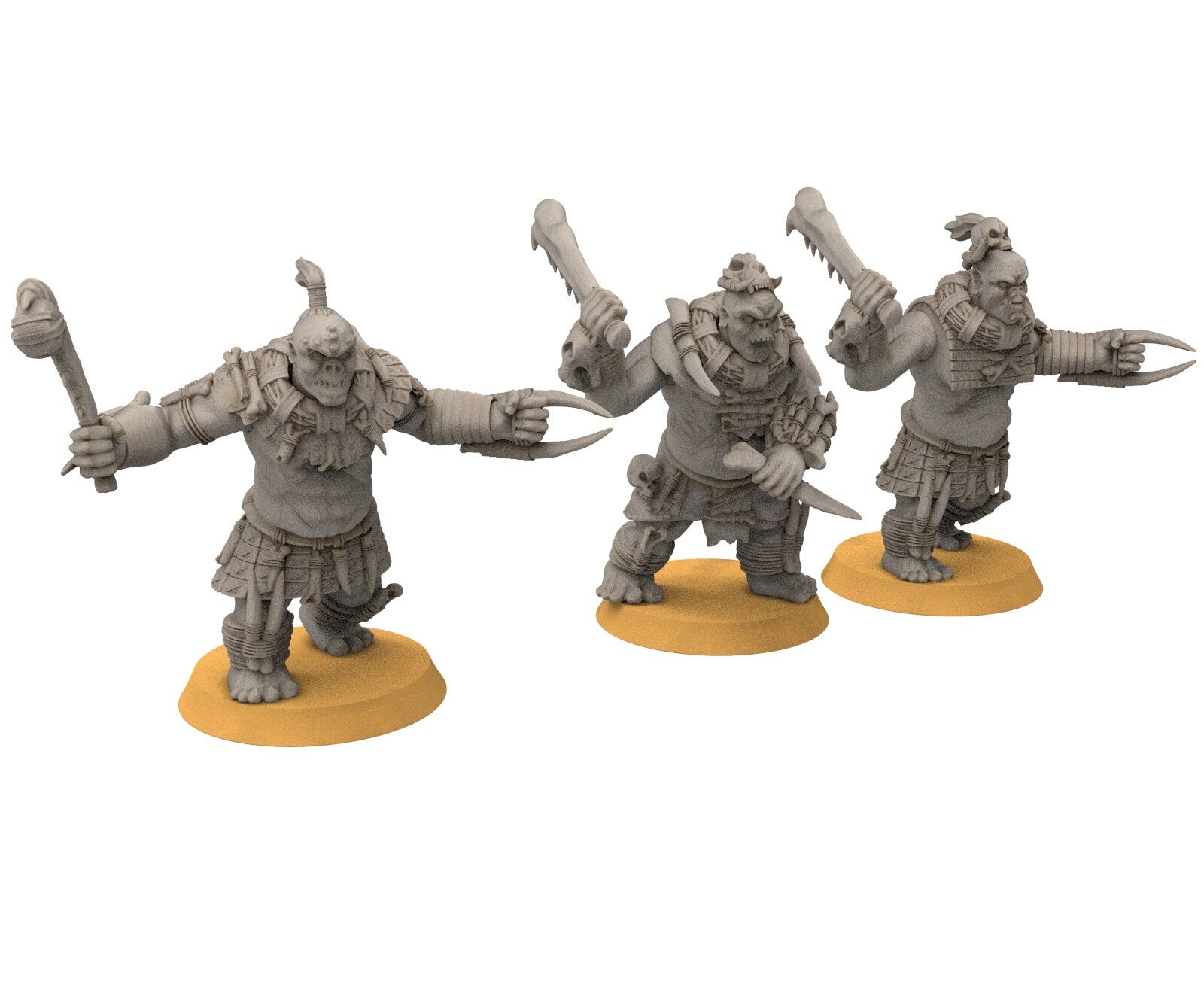 Harad - Jungle warriors, far southern half trolls