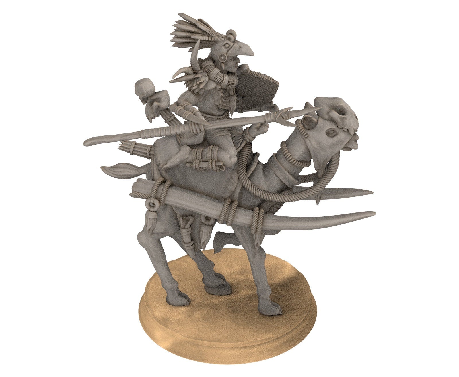 Harad - Jungle Camel riders, far southern tribesmen spear lancer
