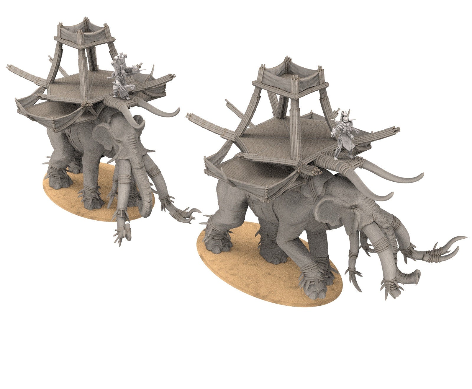 Harad - War elephant Jungle savanna, far southern tribesmen