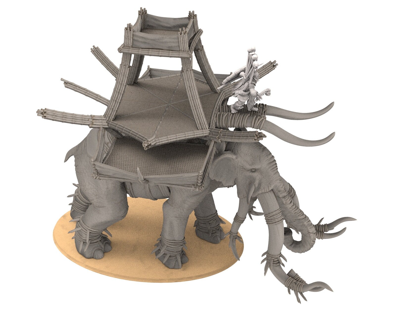 Harad - War elephant Jungle savanna, far southern tribesmen