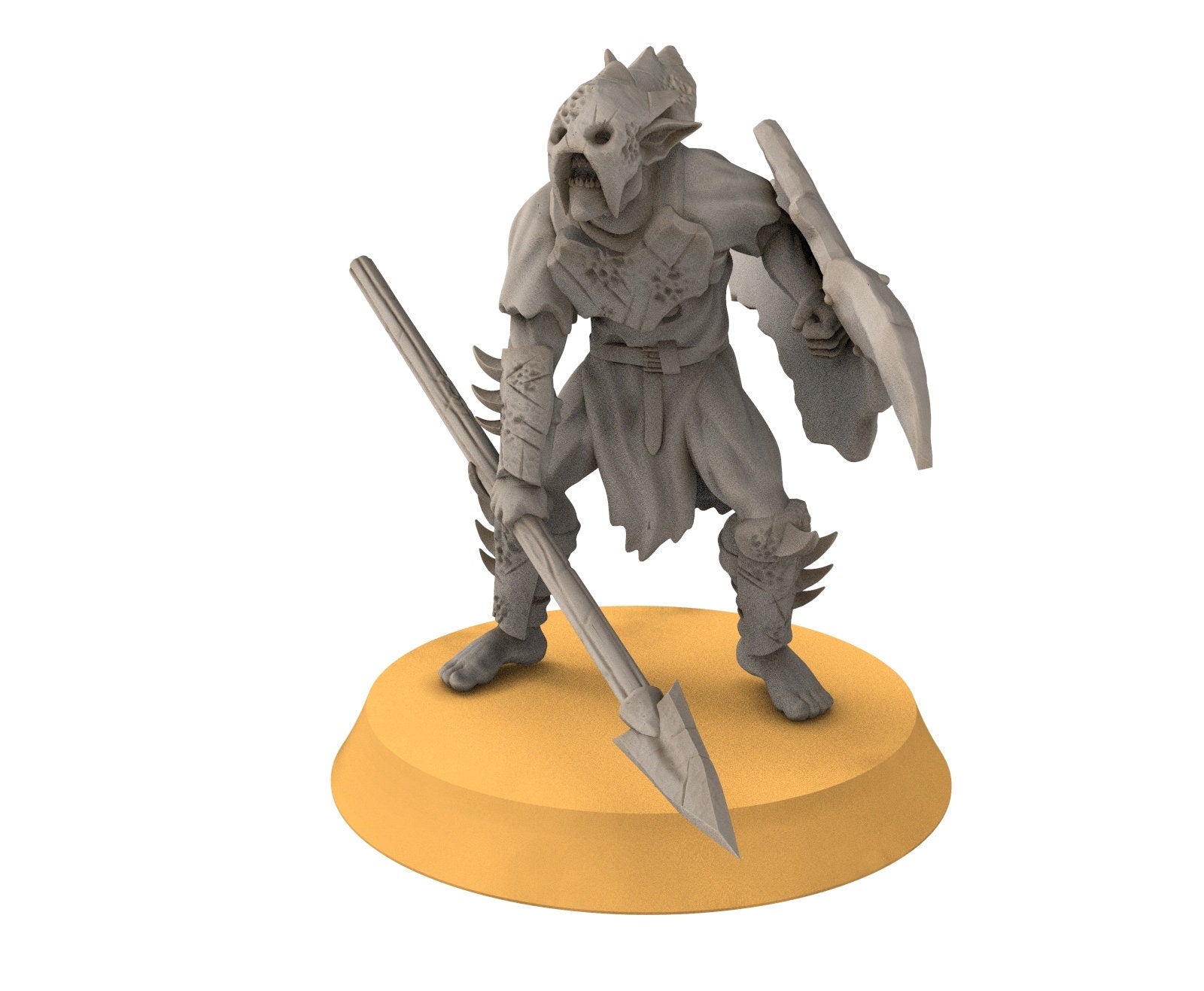 Goblin cave - Goblin warriors with spears