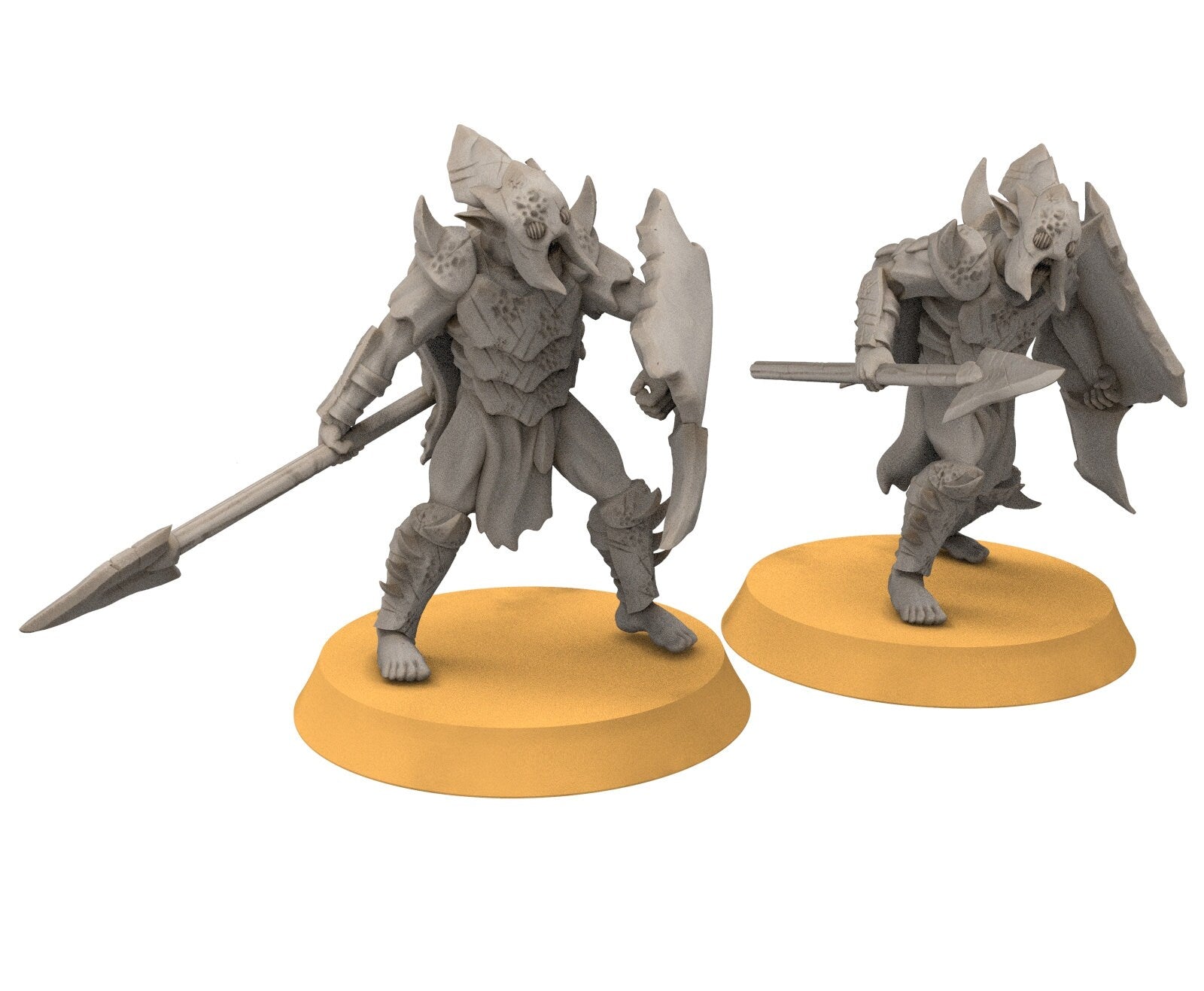 Goblin cave - Goblin elite warriors with black shields