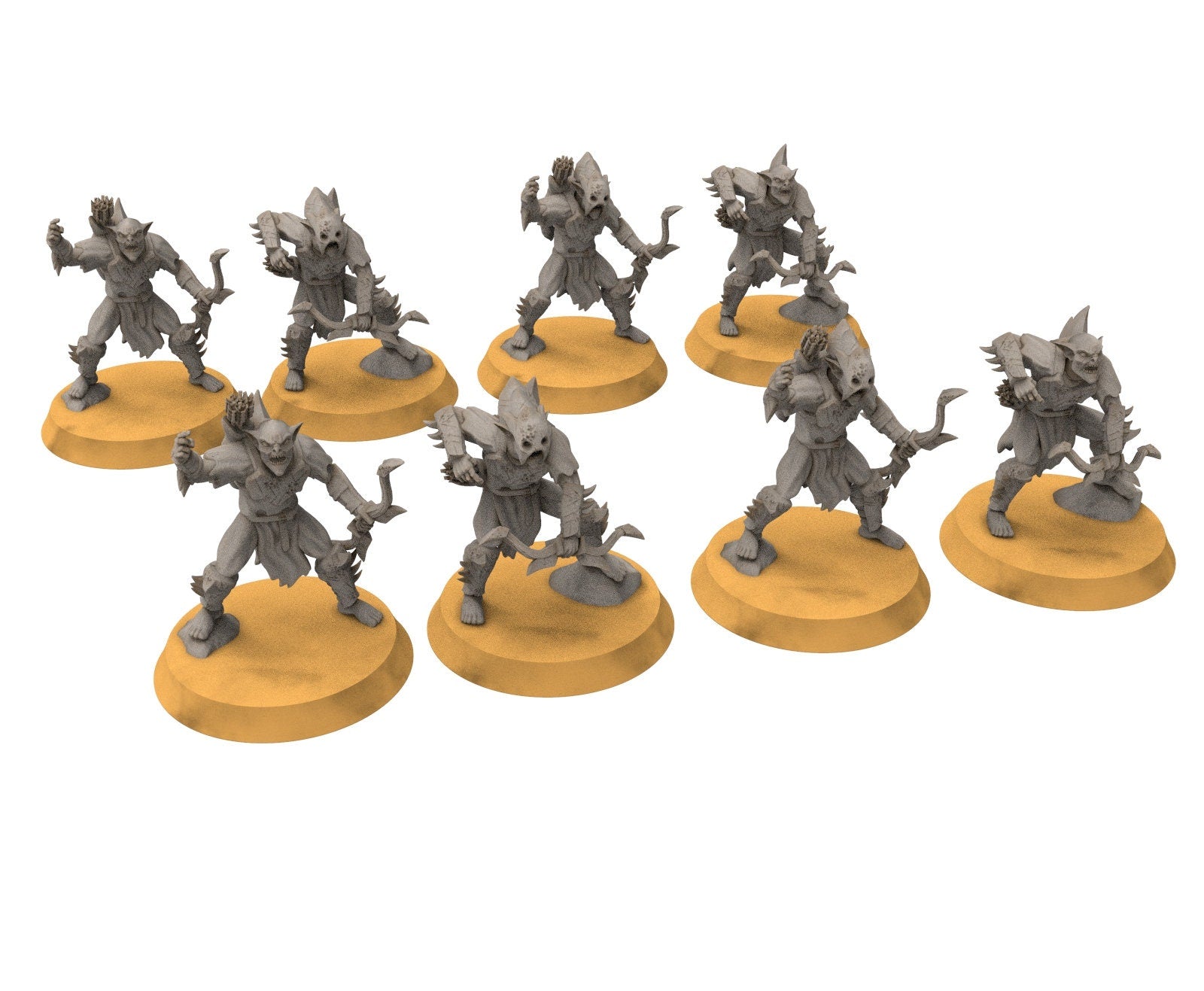 Goblin cave - Goblin warriors with bows