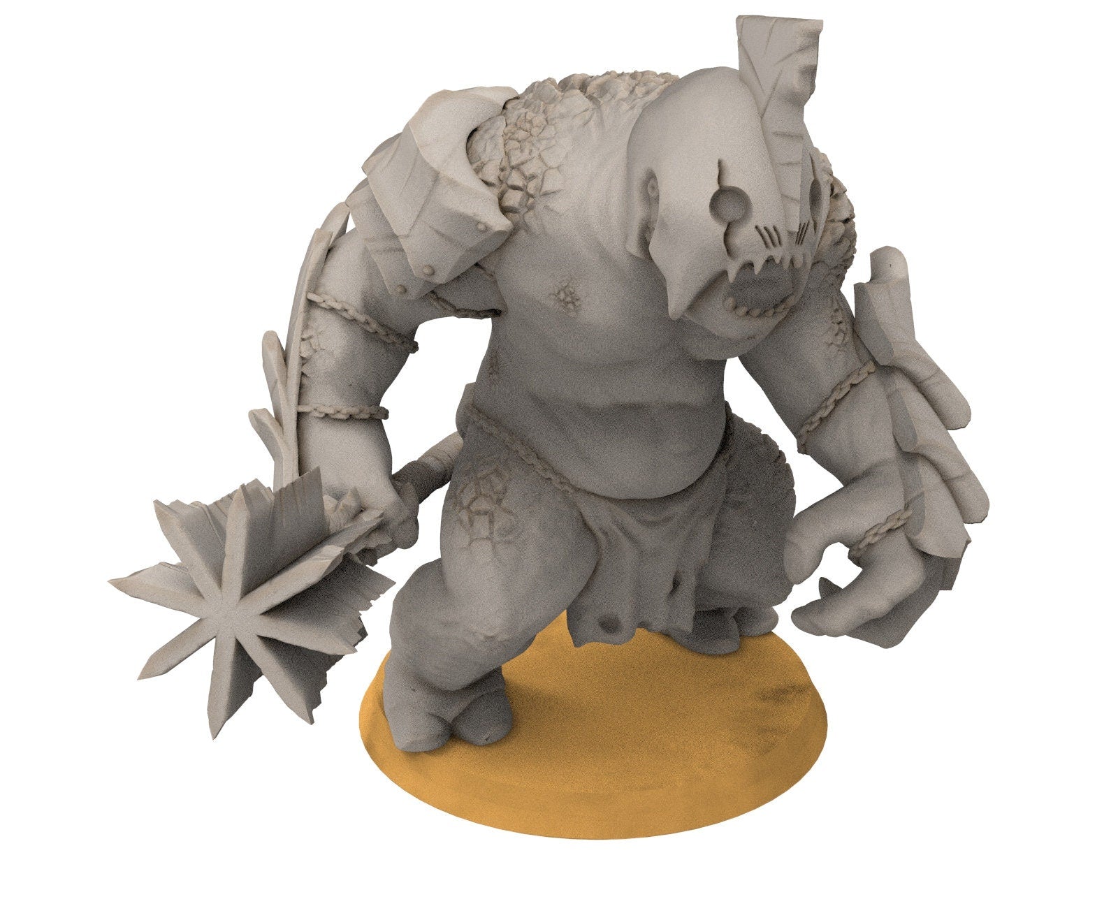 Goblin cave - Tamed cave troll warriors
