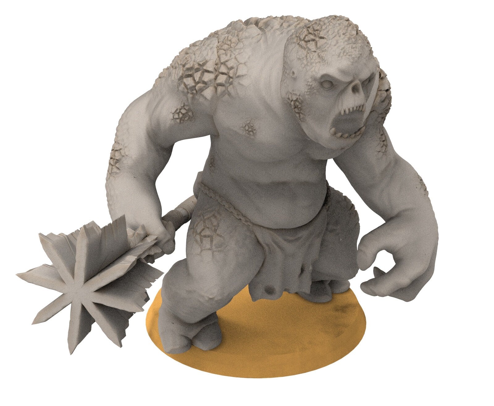 Goblin cave - Tamed cave troll warriors