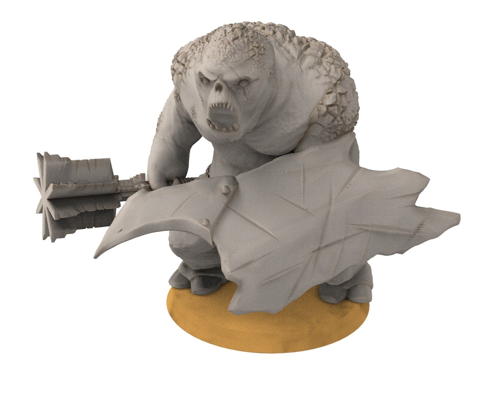 Goblin cave - Tamed cave troll warriors