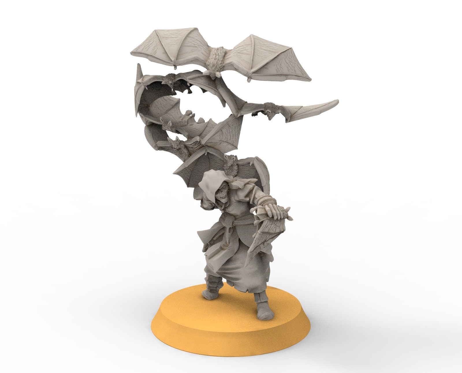 Goblin cave - Goblin Shaman, Dwarf mine, Middle rings miniatures pour wargame D&D, SDA...