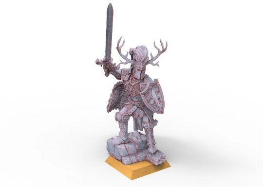Arthurian Bundle V1 - Knight usable for Oldhammer, battle, king of wars, 9th age