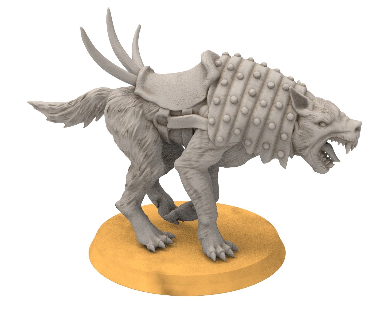 Goblin cave - Tamed Warg wolves