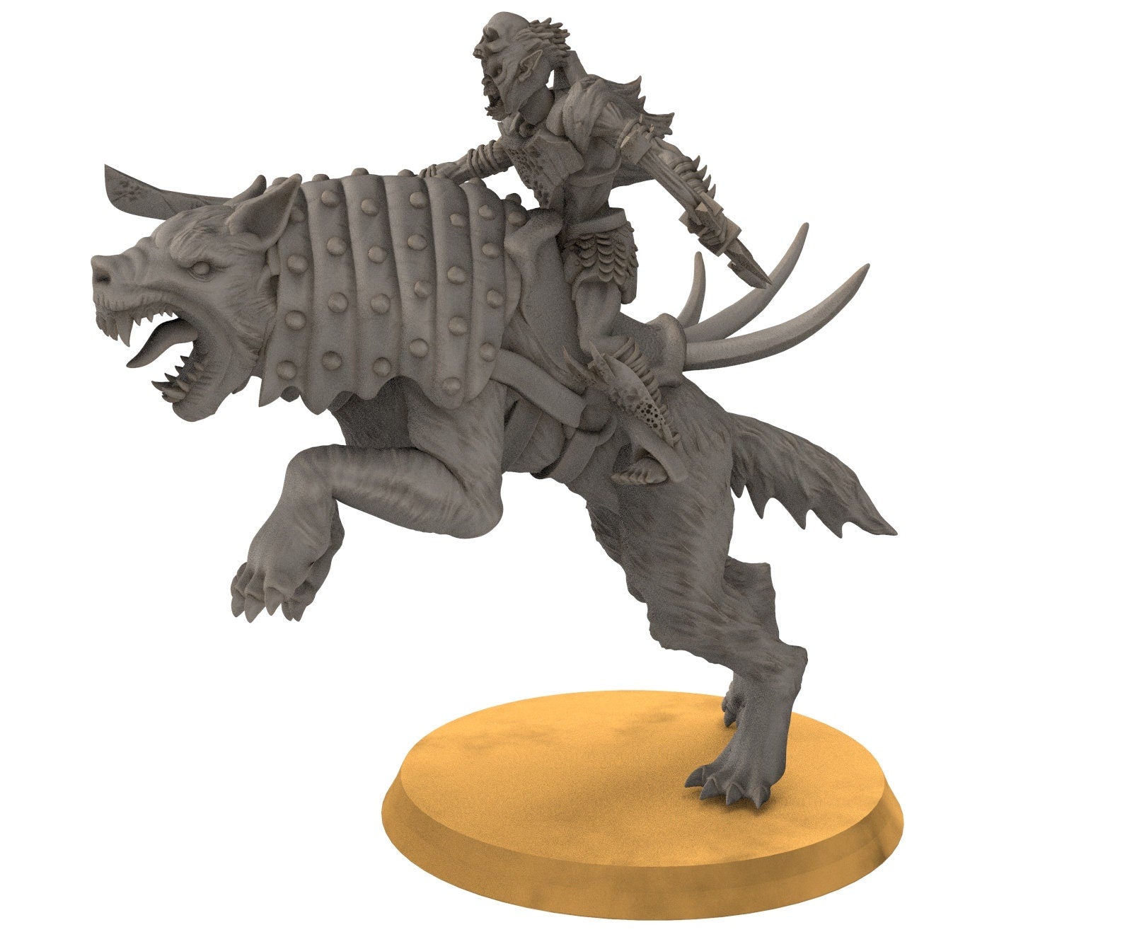 Goblin cave - Goblin warg riders warriors with bows