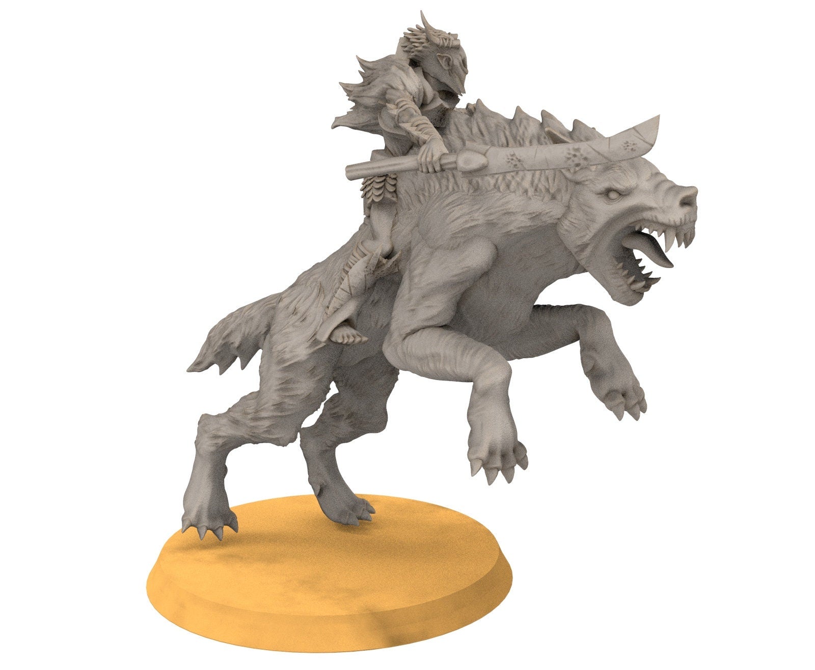 Goblin cave - Goblin warg riders warriors with swords