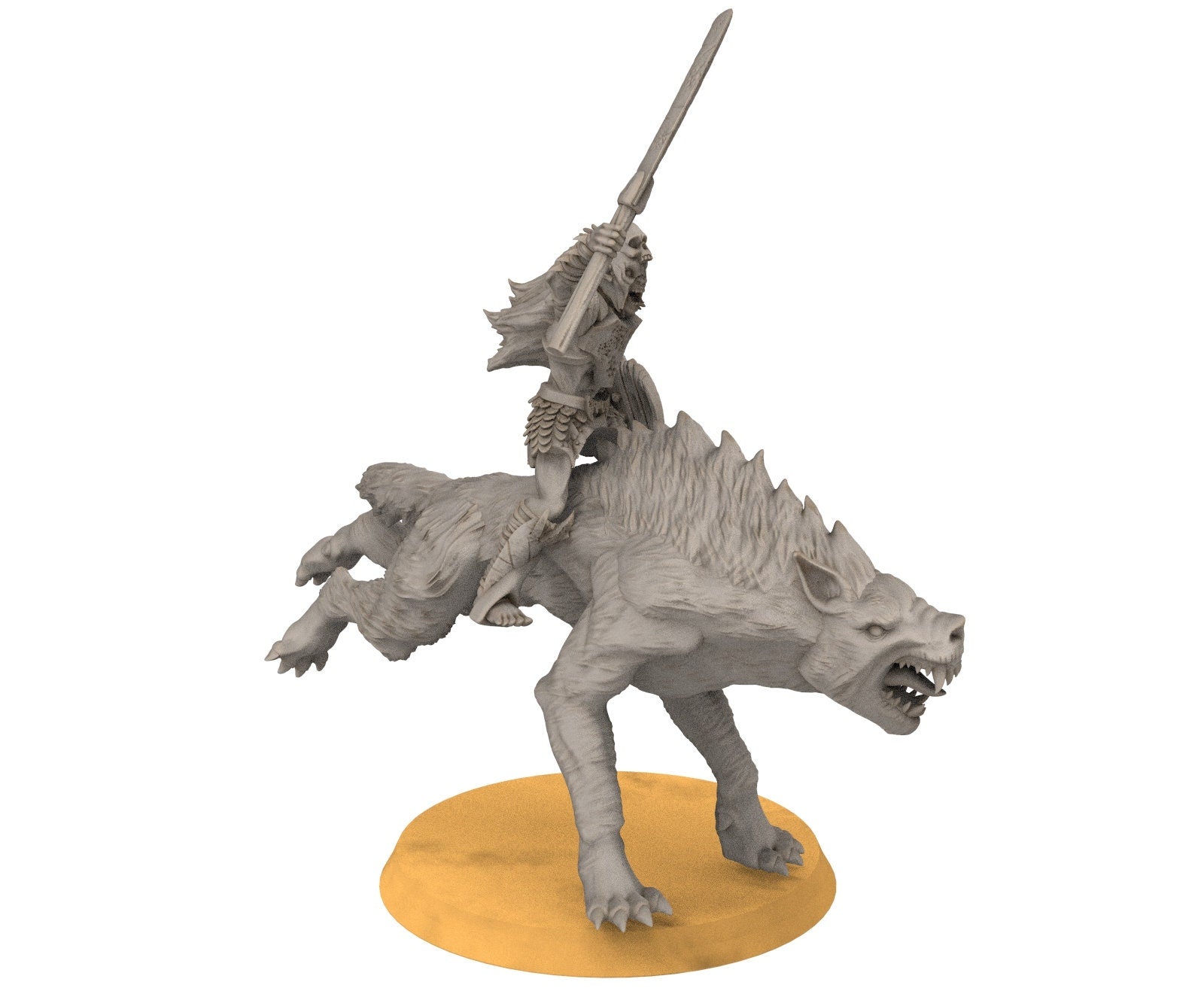 Goblin cave - Goblin warg riders warriors with swords