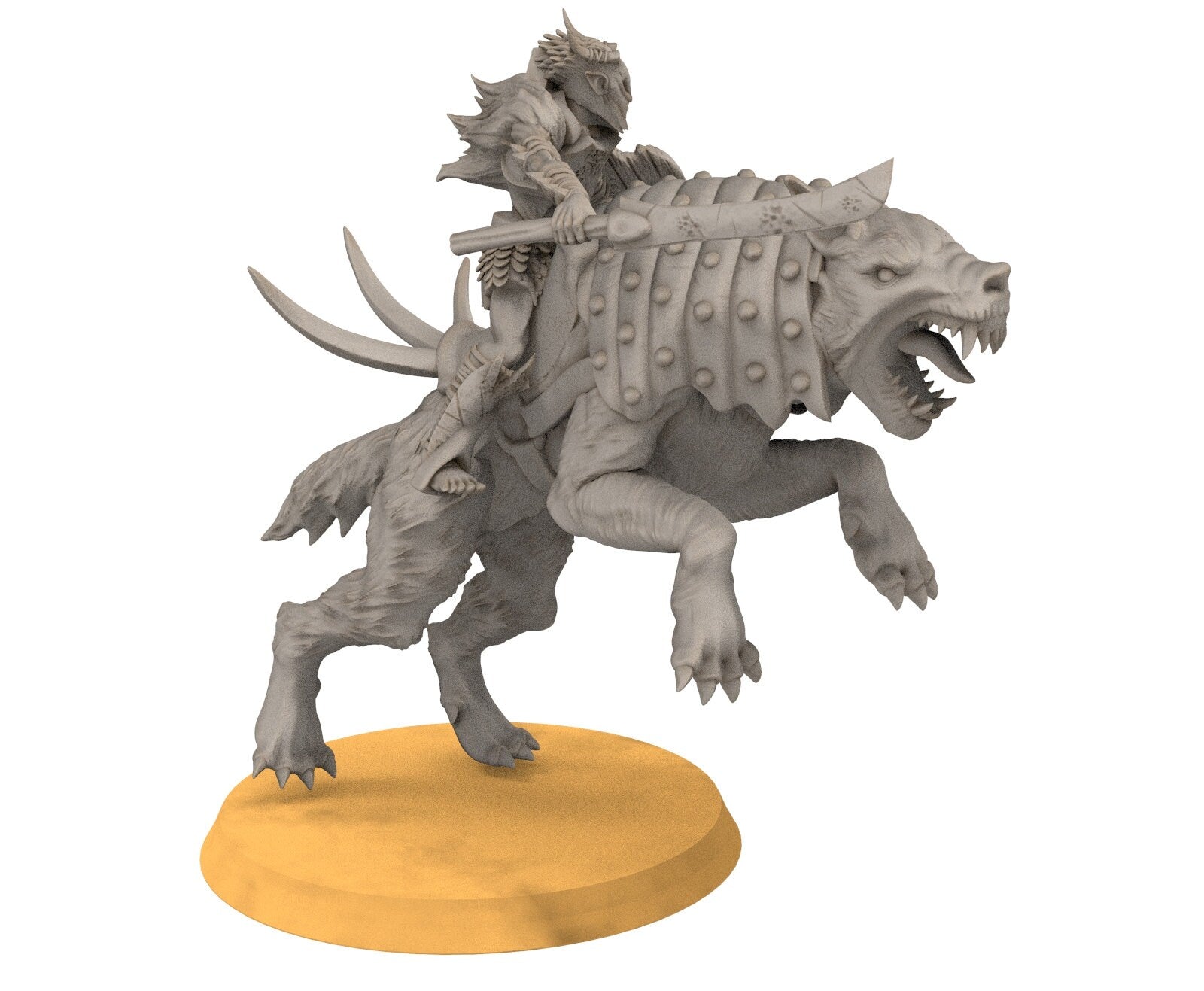 Goblin cave - Goblin warg riders warriors with swords