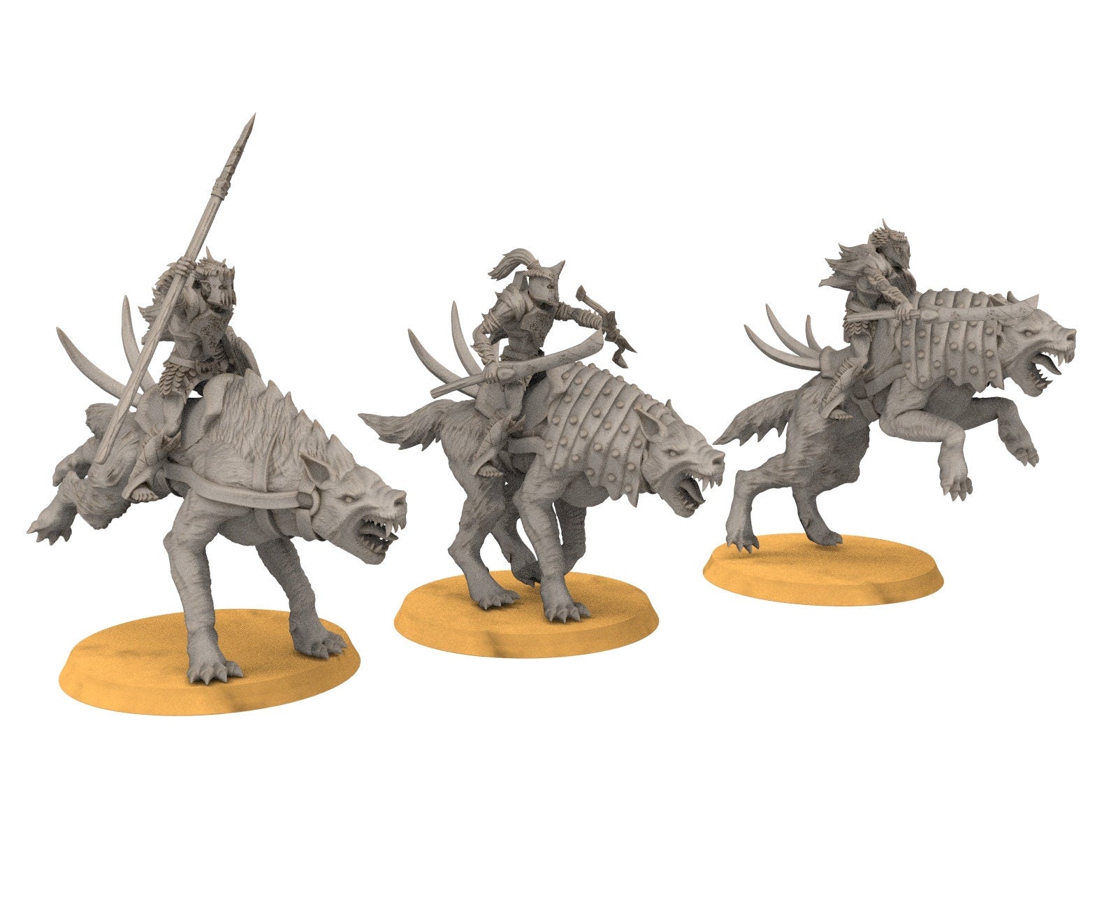 Goblin cave - Goblin warg riders warriors mixed