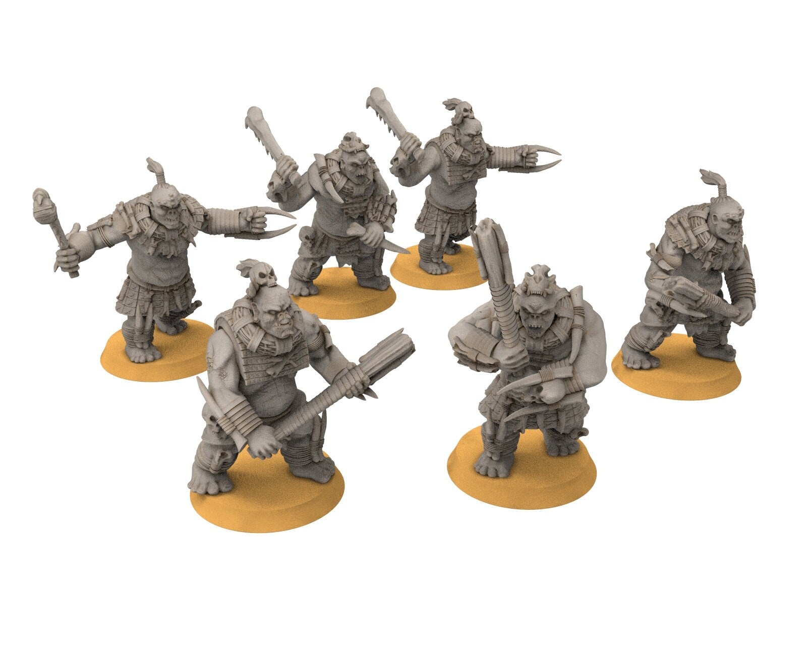 Harad - Jungle warriors, far southern half trolls