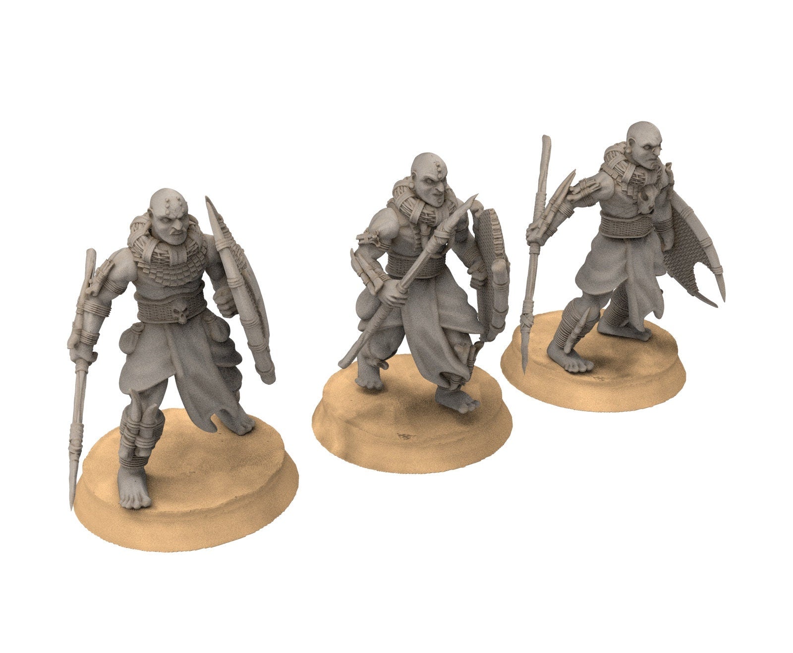 Harad - Jungle warriors, far southern tribesmen spearmen