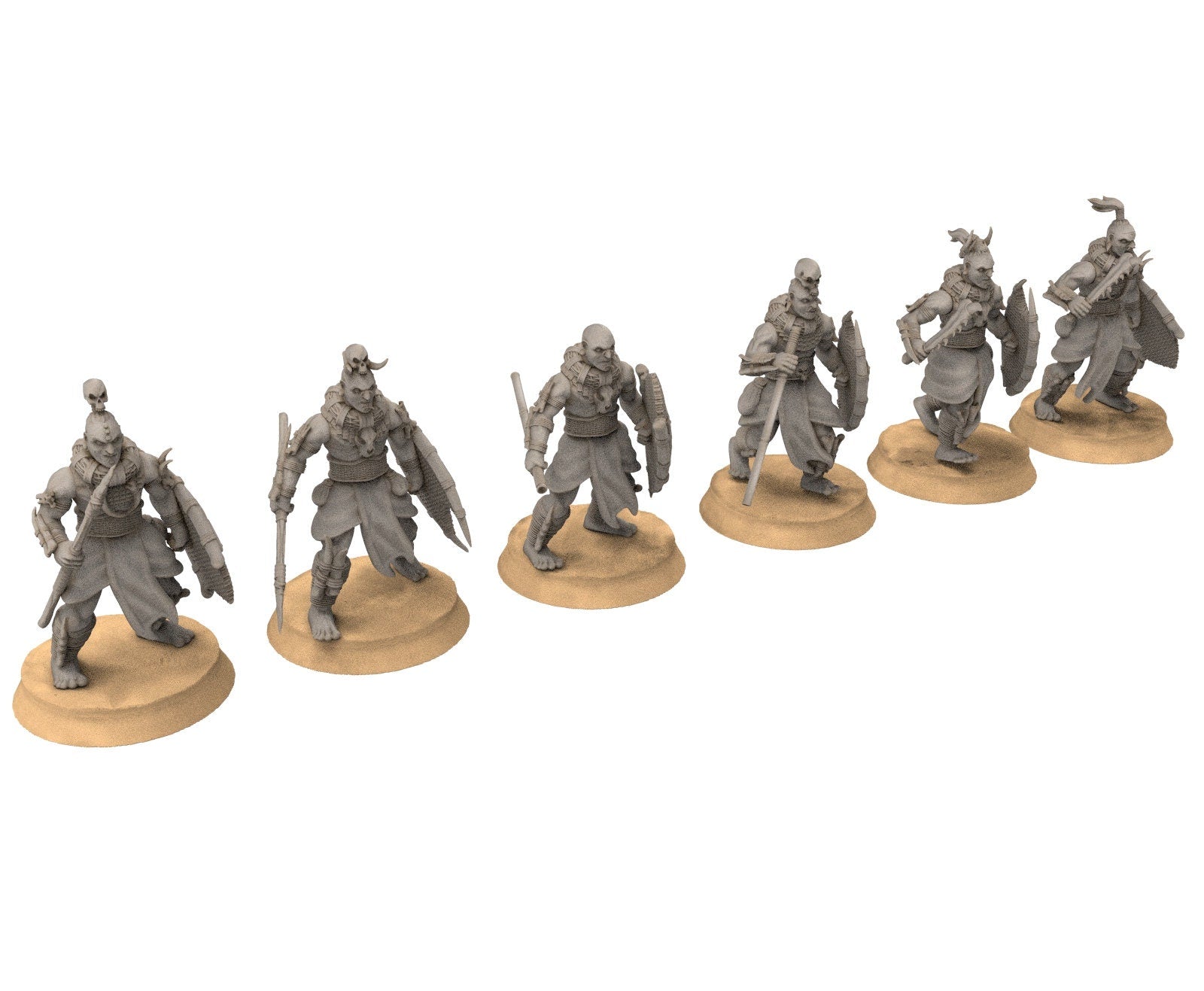 Harad - Jungle warriors, far southern tribesmen Mixed