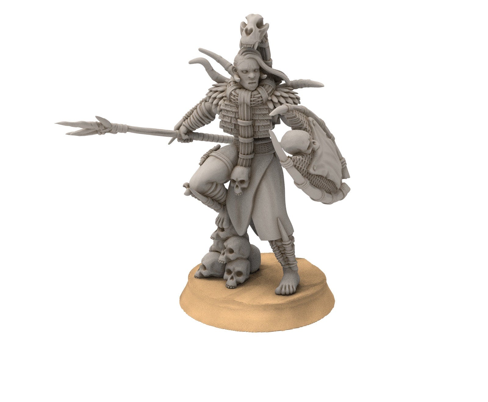 Harad - Jungle savanna Camel riders, far southern tribesmen Joraxa leader