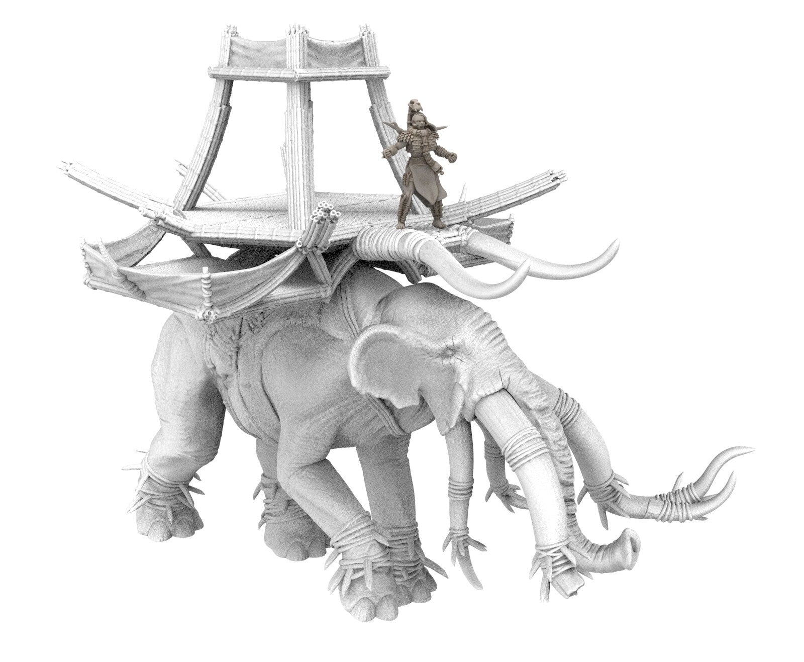 Harad - Jungle savanna Camel riders, far southern tribesmen Joraxa leader