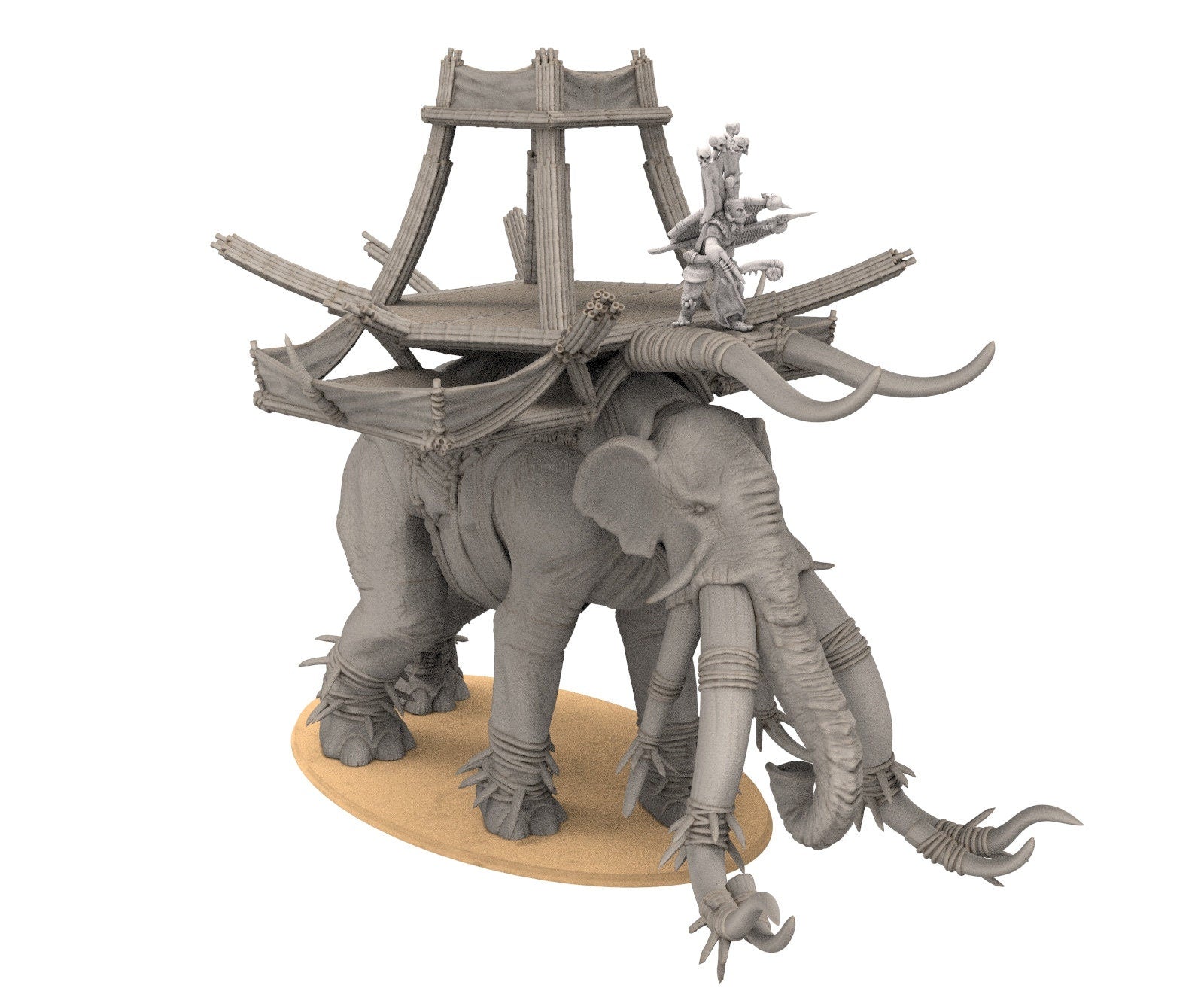 Harad - War elephant Jungle savanna, far southern tribesmen