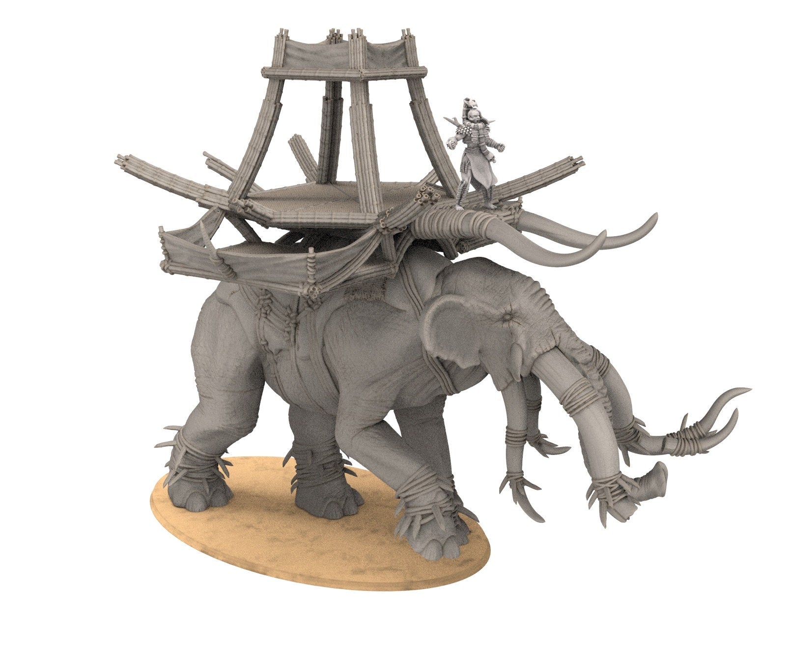 Harad - War elephant Jungle savanna, far southern tribesmen