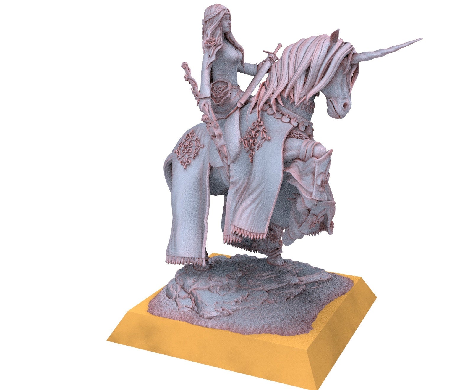 Arthurian Knights - Morgana damsel witch usable for Oldhammer, king of wars, 9th age