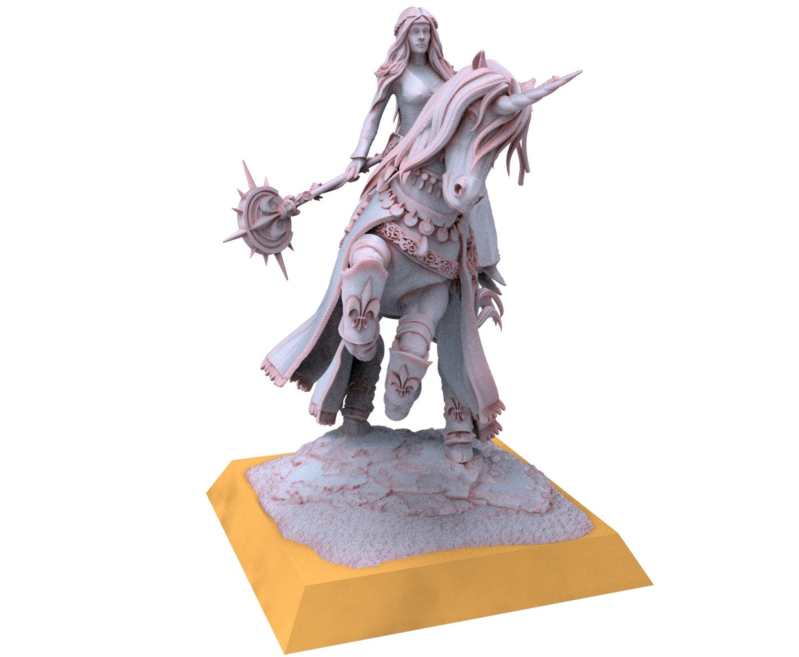 Arthurian Knights - Morgana damsel witch usable for Oldhammer, king of wars, 9th age