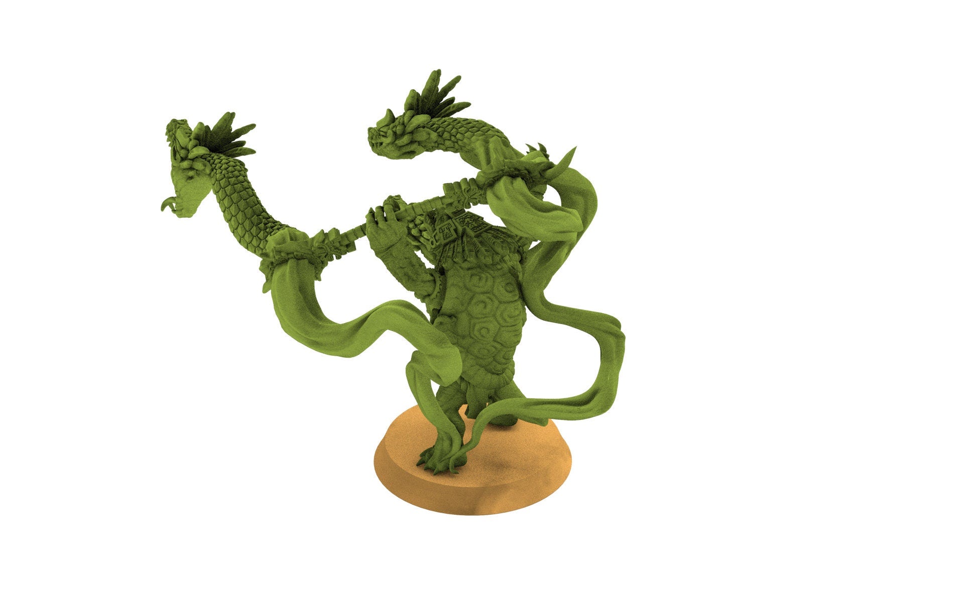 Lost temple - Tezcatlipoca Mage lizardmen from the East usable for Oldhammer, battle, king of wars, 9th age