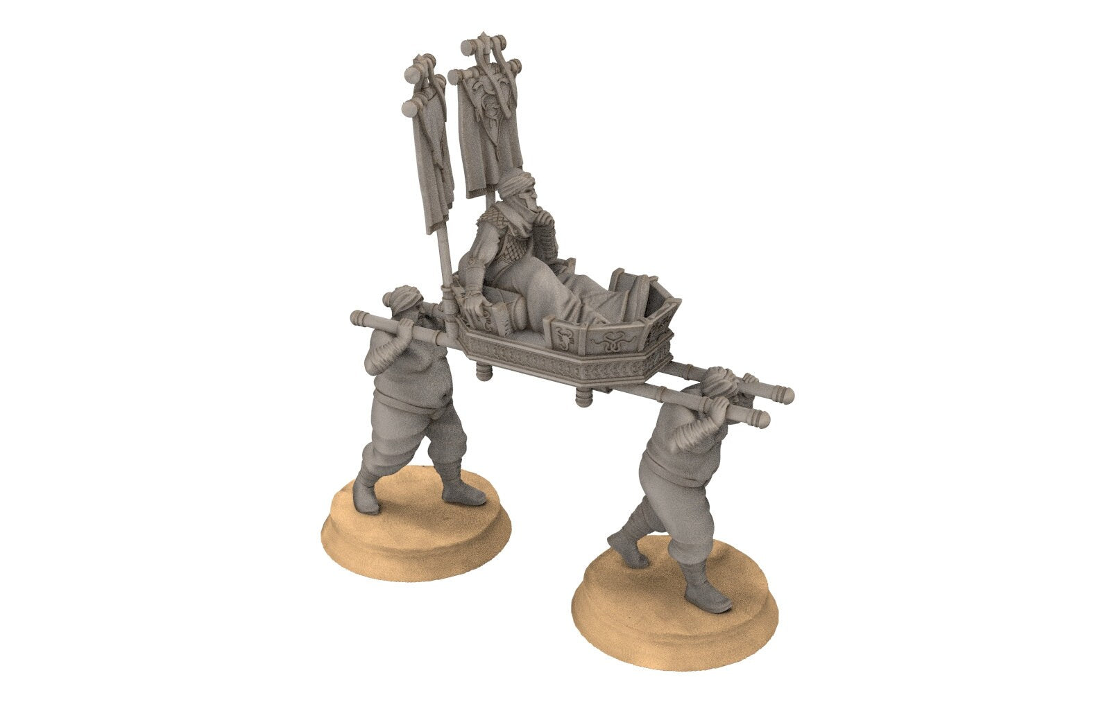 Harad - Army bundle of Desert Snake Warriors, Berber nomads, Harad Bedouin Arabs Sarazins miniatures for wargame D&D, Lotr...