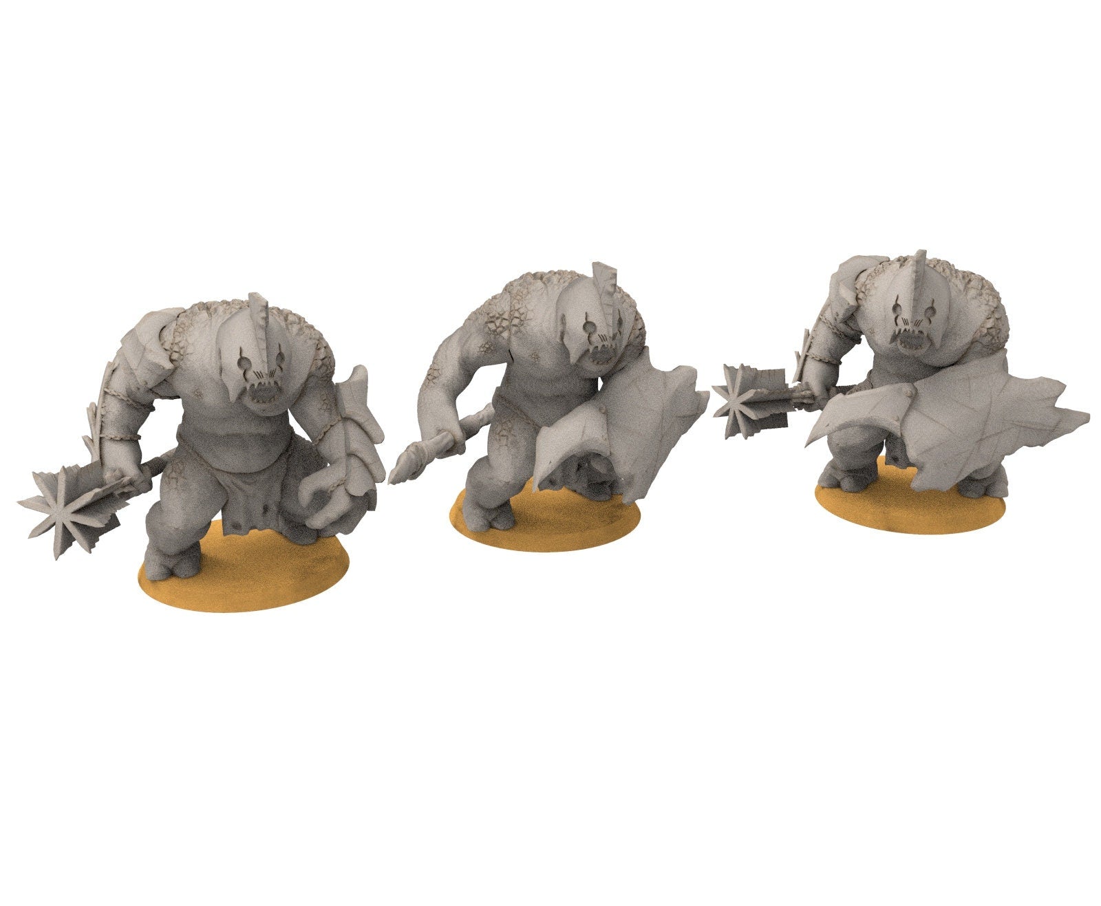 Goblin cave - Tamed cave troll warriors