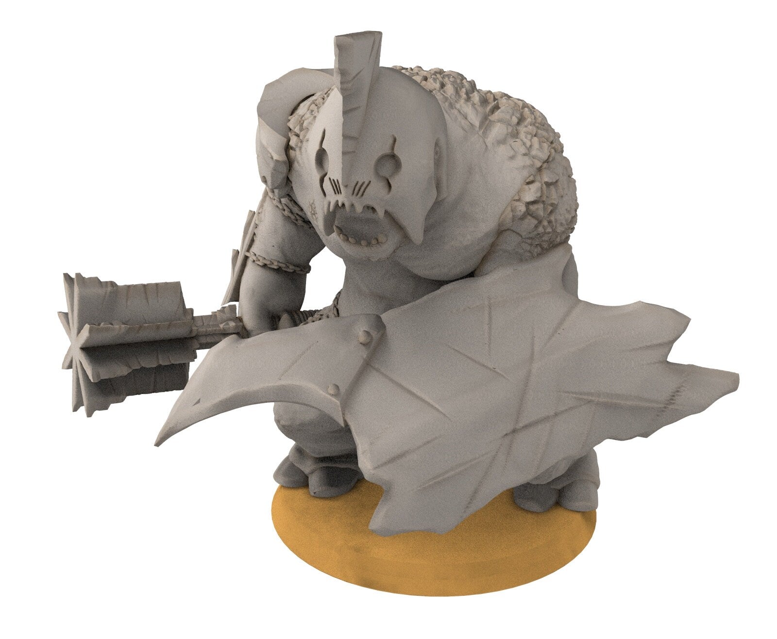 Goblin cave - Tamed cave troll warriors