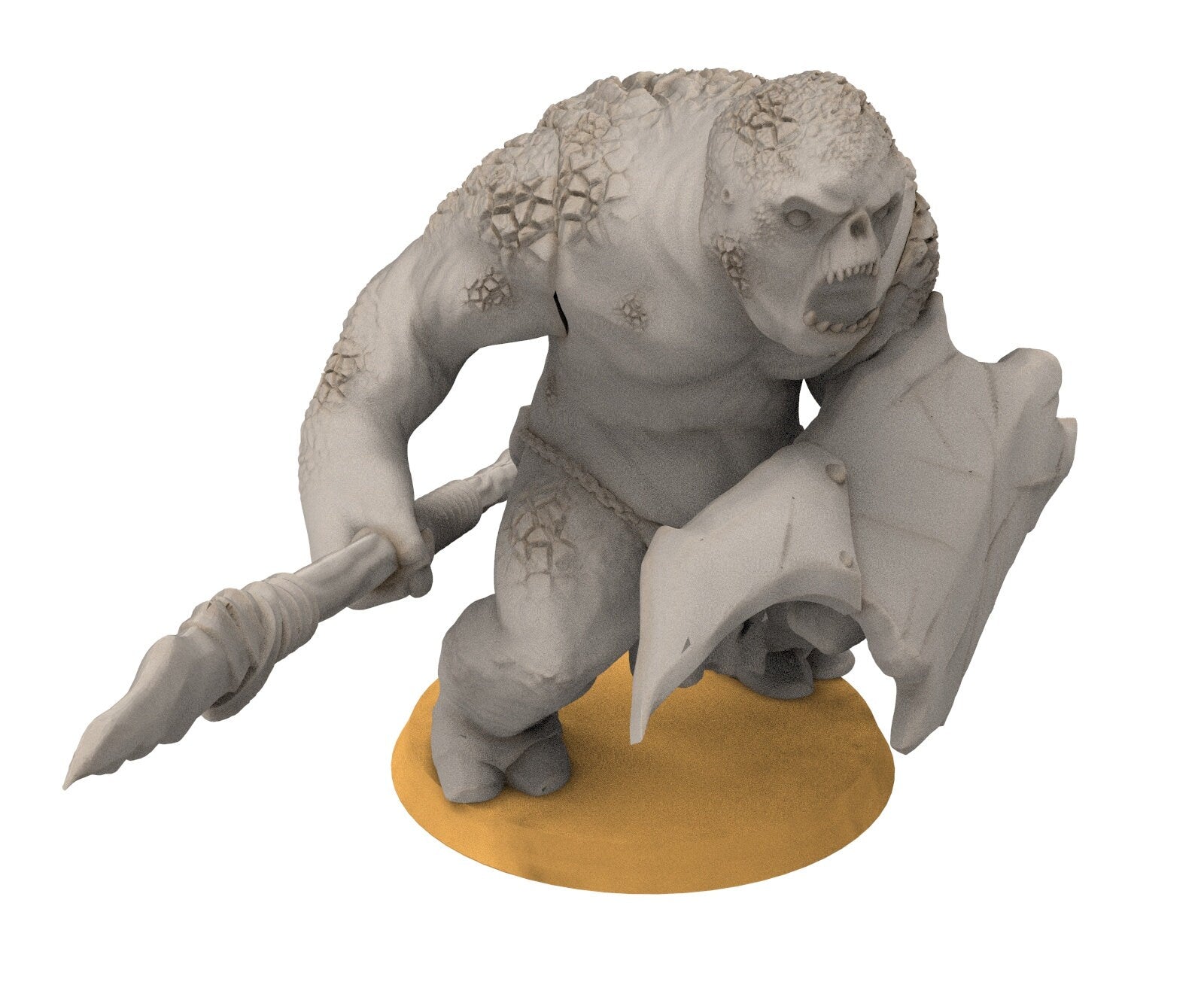 Goblin cave - Tamed cave troll warriors