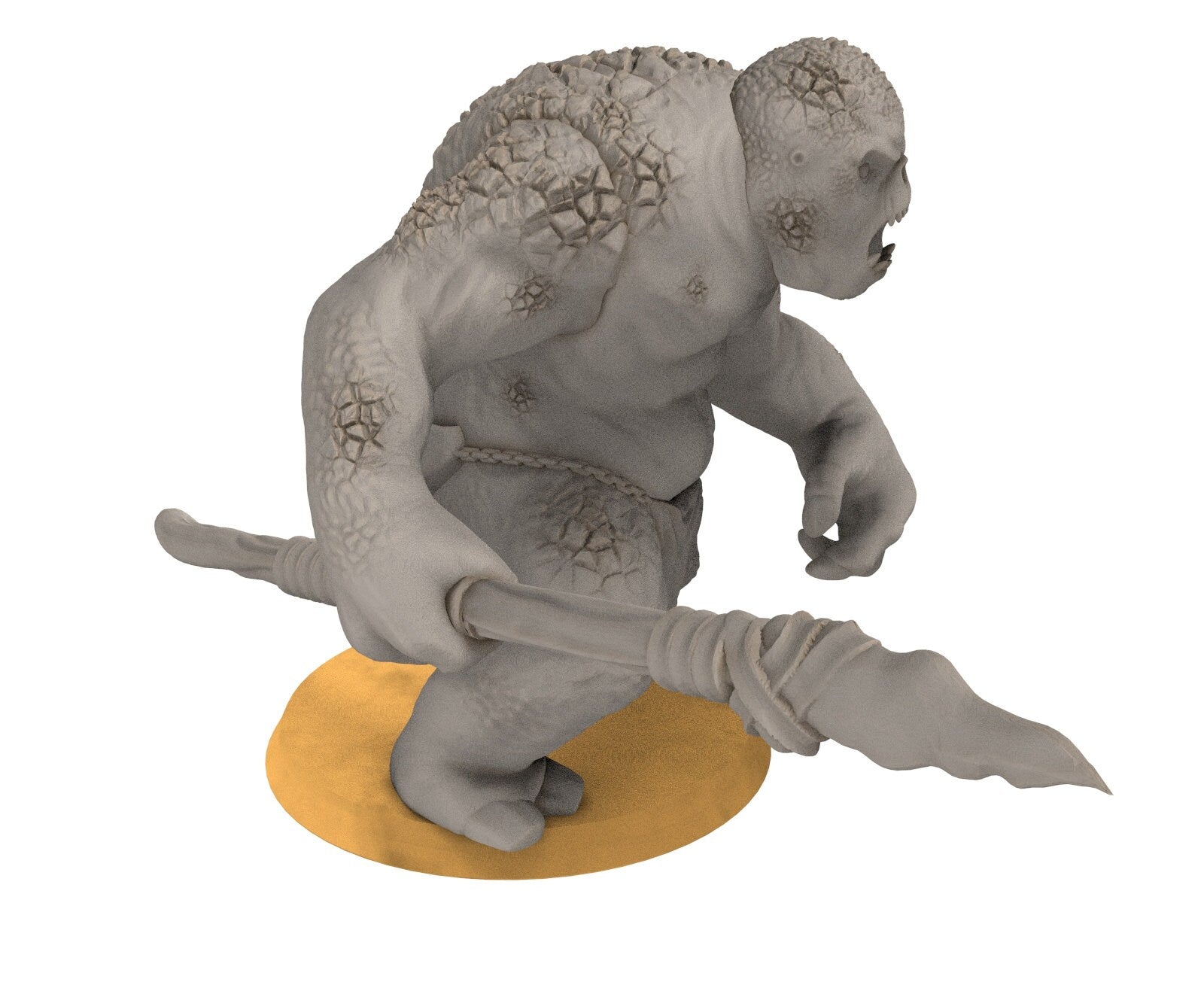 Goblin cave - Tamed cave troll warriors