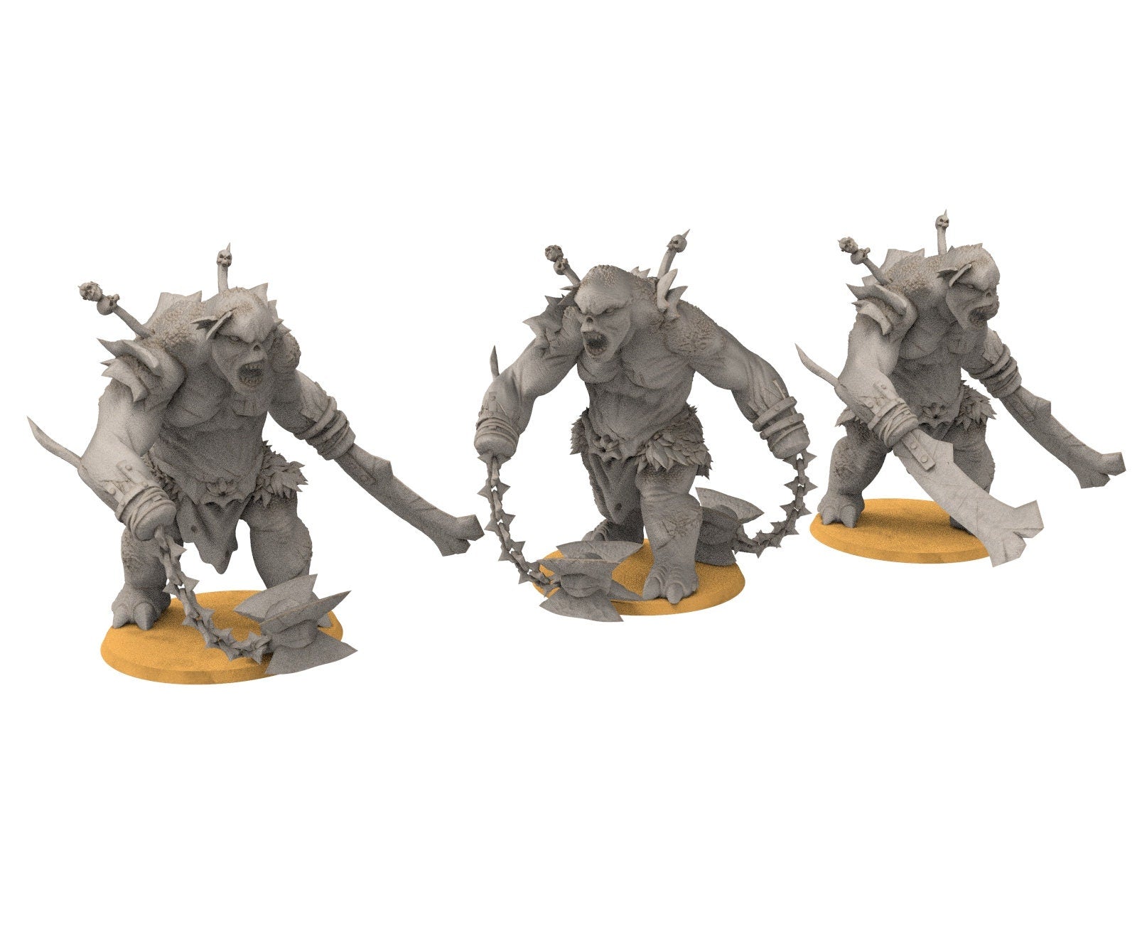 Goblin cave - Mutilated giant mountain troll