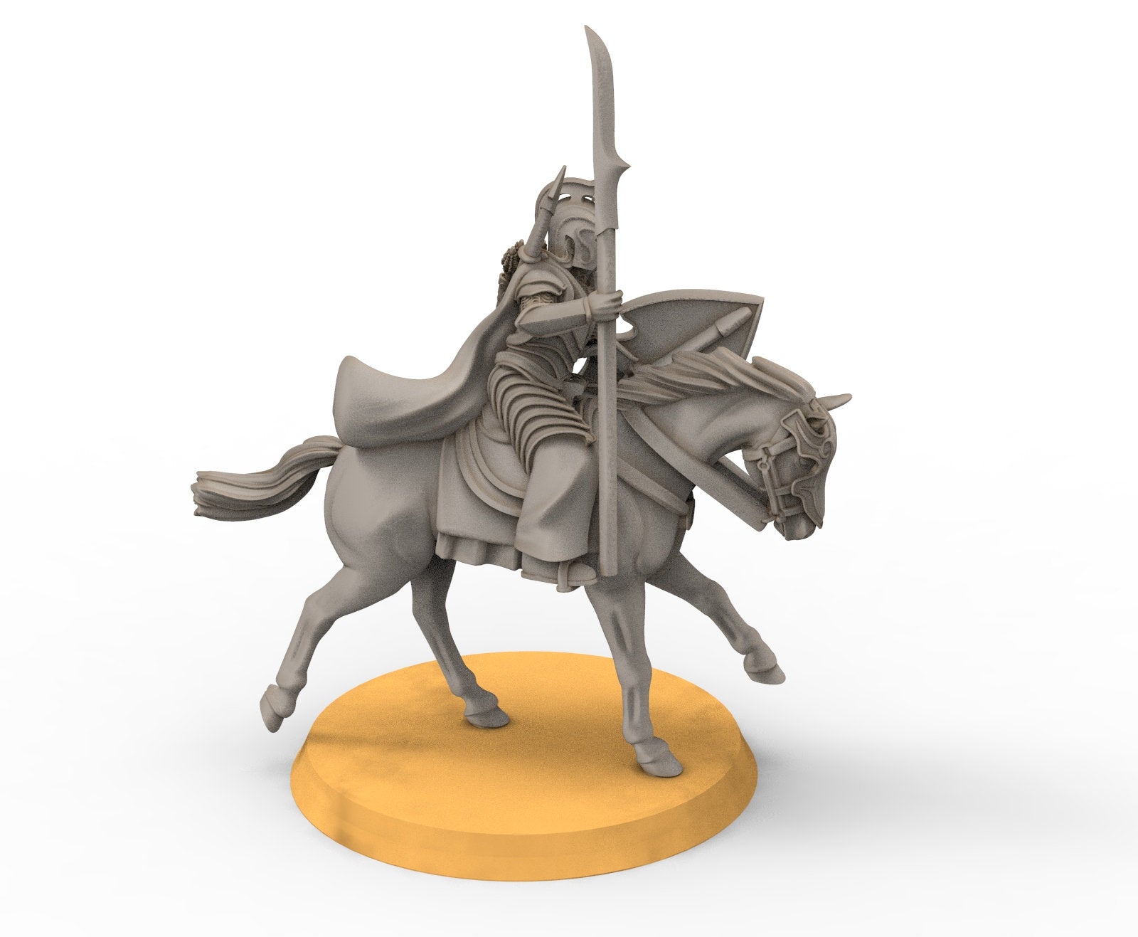 Rivandall - Cavalrymen, Last Hight elves from the West, Middle rings miniatures pour wargame D&D, SDA...