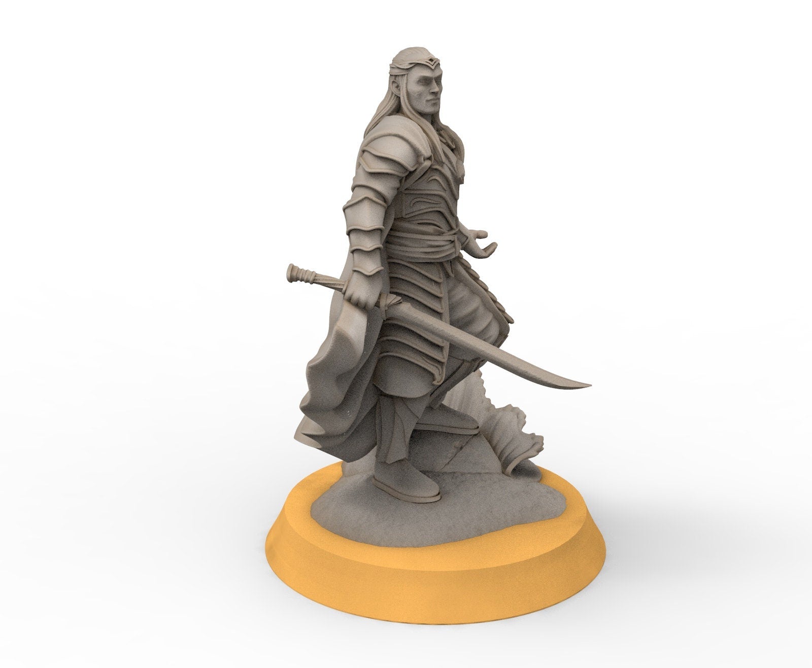 Rivandall - Elrand Lord protector of the heaven, Last Hight elves from the West, Middle rings miniatures for wargame D&D, Lotr...