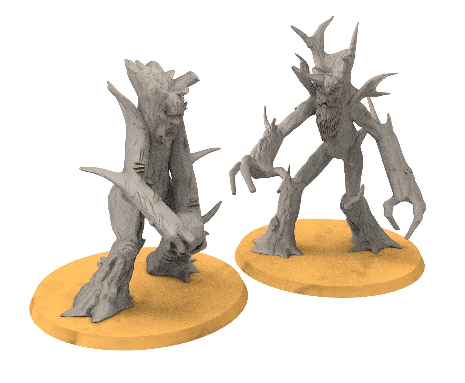 Darkwood - Treant from the forest, Middle rings miniatures pour wargame D&D, SDA...