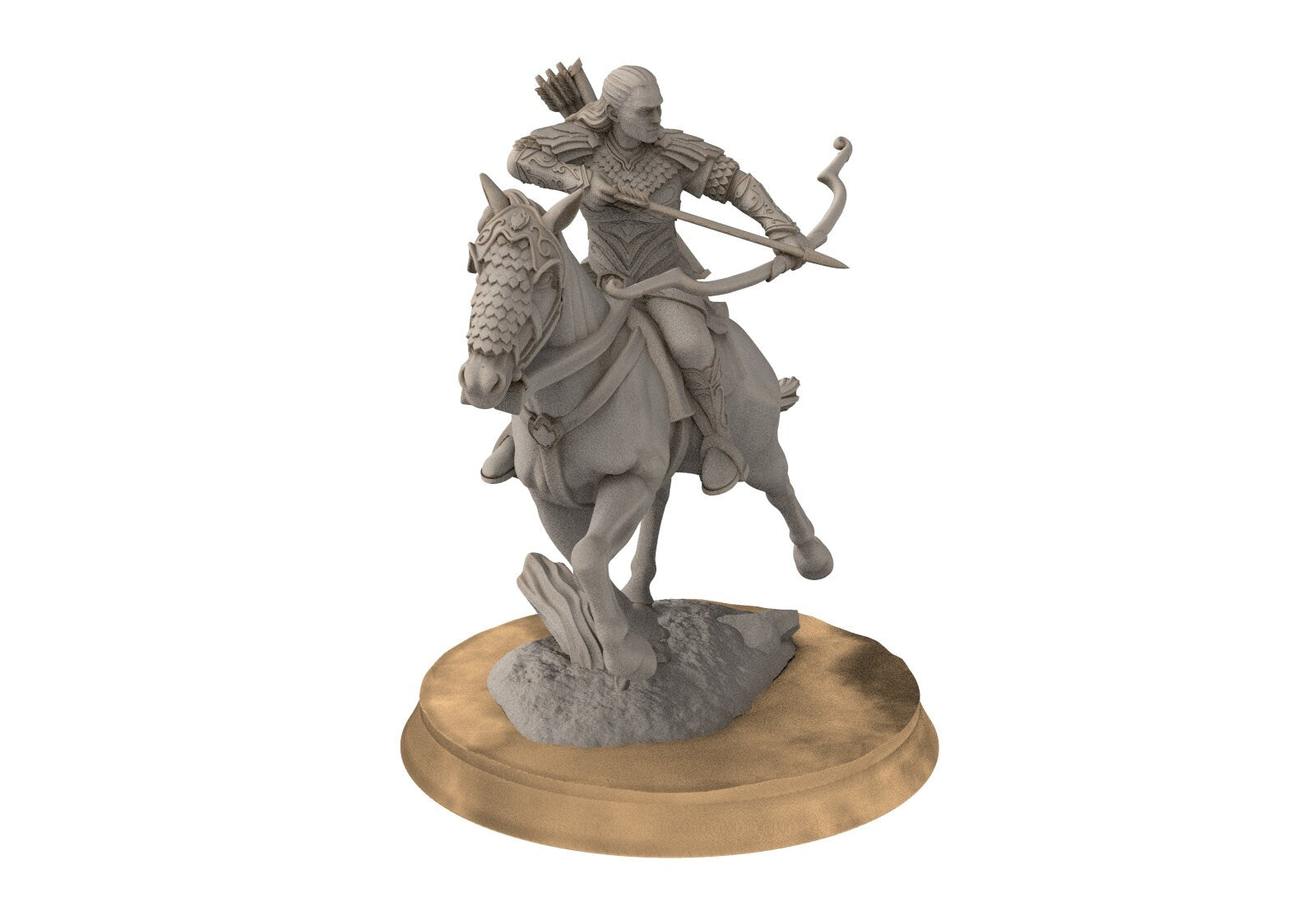 Darkwood - Prince Leingel, Middle rings miniatures pour wargame D&D, SDA...