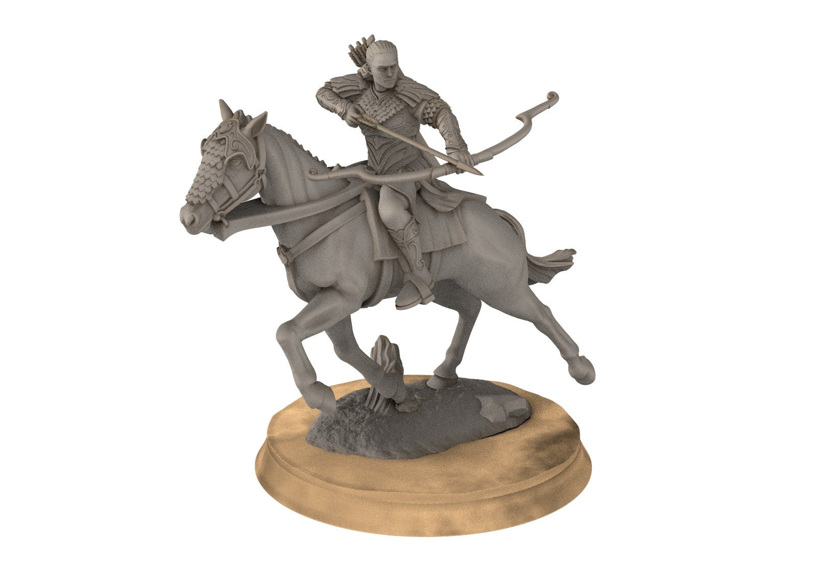 Darkwood - Prince Leingel, Middle rings miniatures pour wargame D&D, SDA...