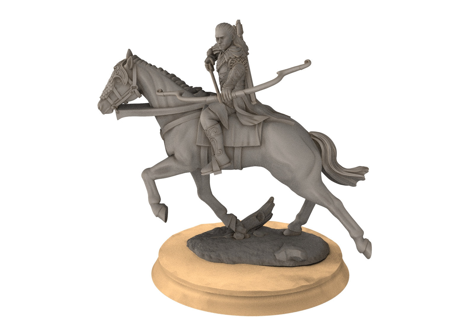 Darkwood - Prince Leingel, Middle rings miniatures pour wargame D&D, SDA...