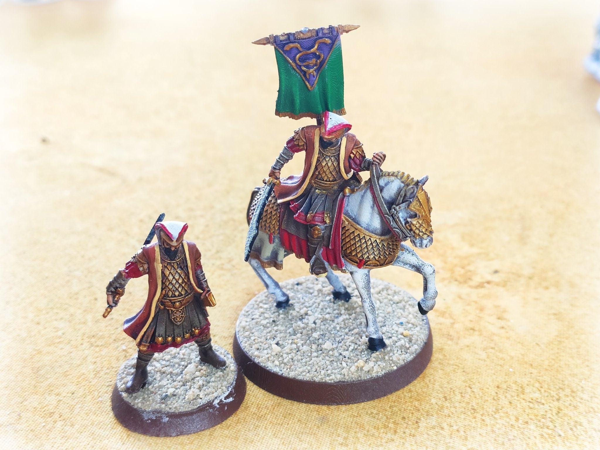 Harad - Desert Snake lord, southern men, Berber nomads, Harad Bedouin Arabs Sarazins miniatures for wargame D&D, Lotr...