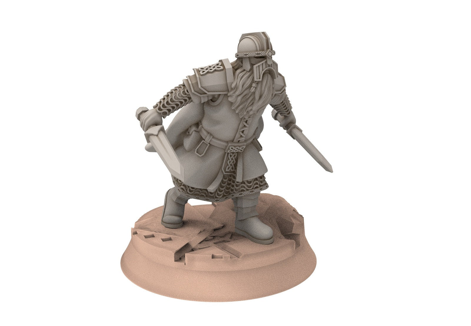 Dwarves - Kalak Metal guards, The Dwarfs of The Mountains, for Lotr, davale games miniatures