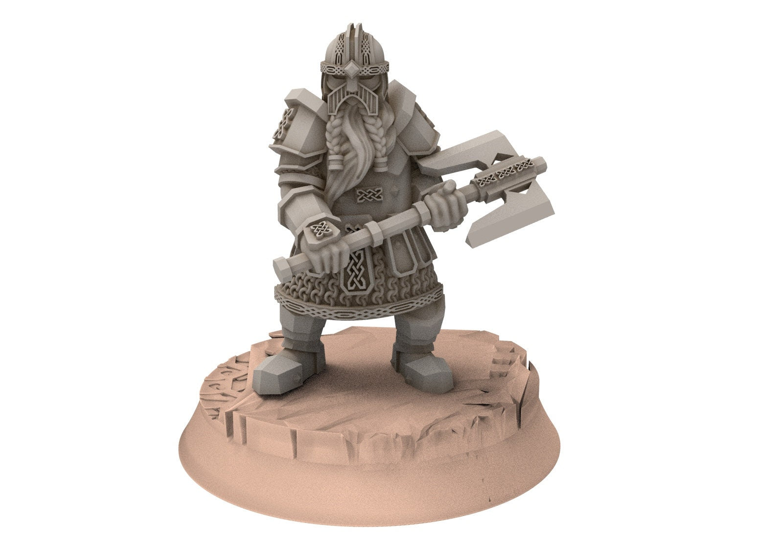 Dwarves - Kalak Guards, The Dwarfs of The Mountains, for Lotr, davale games miniatures