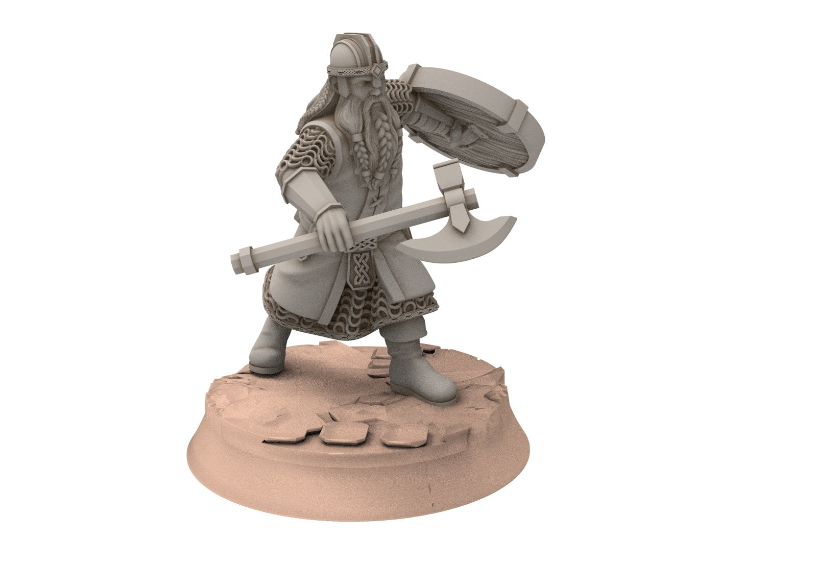 Dwarves - Kalak Warriors, The Dwarfs of The Mountains, for Lotr, davale games miniatures