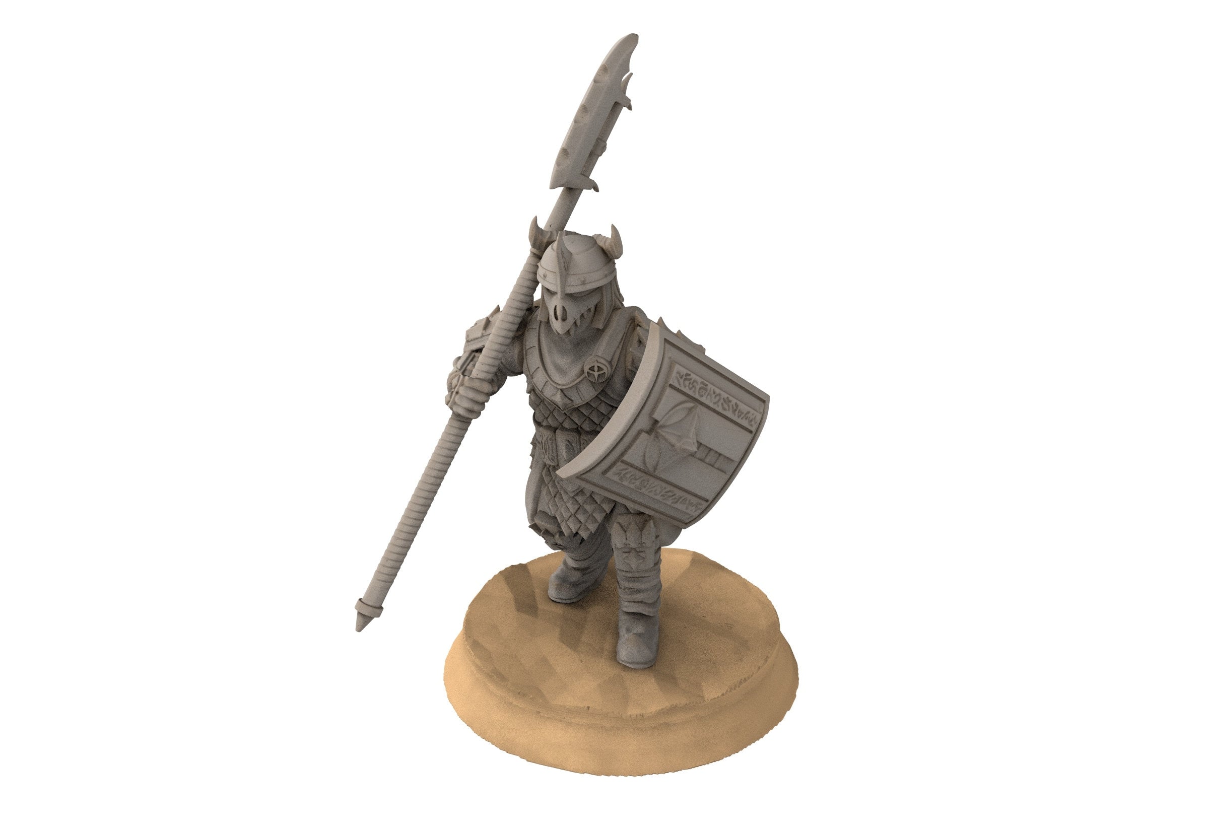 Easterling - Eastern Dragon guard Halberd