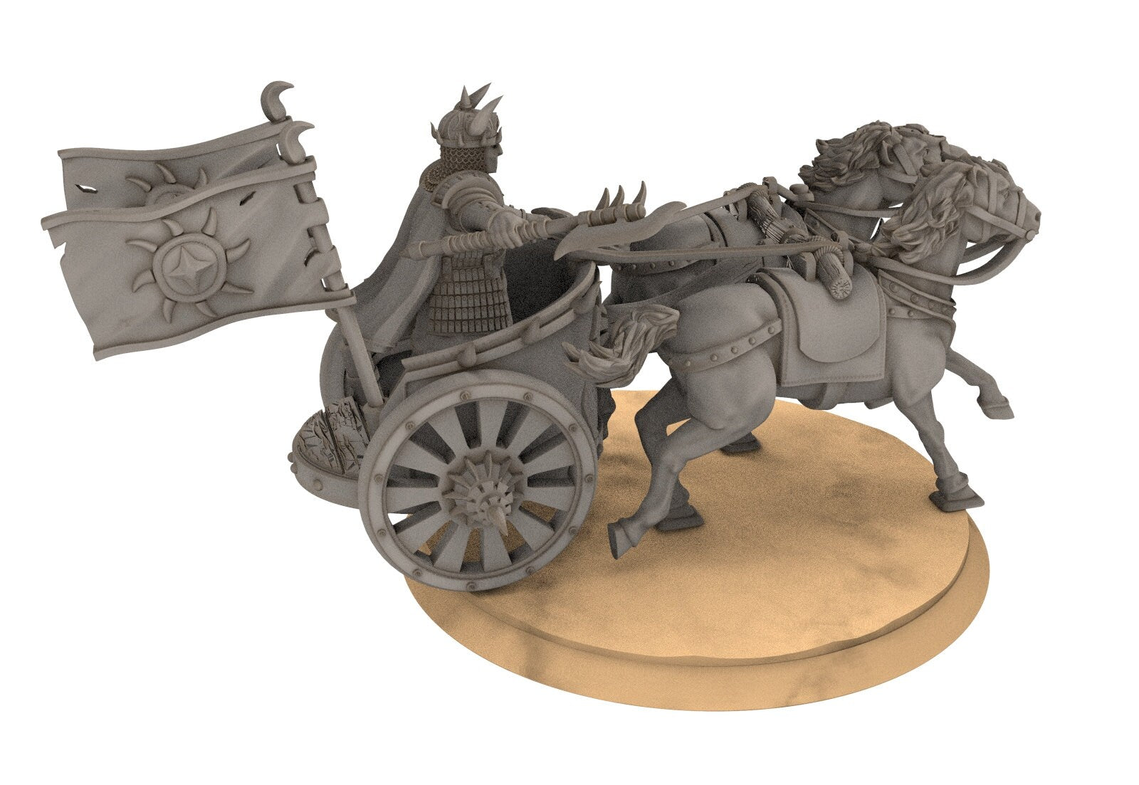 Kandahar - Varangian King on War Chariot