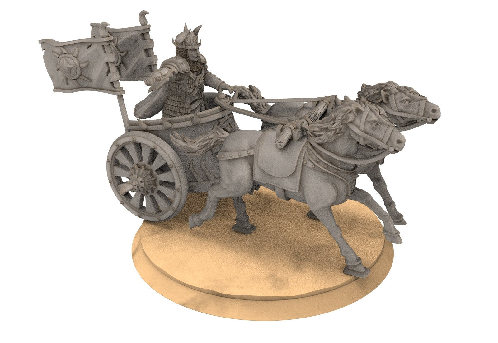 Kandahar - Varangian King on War Chariot