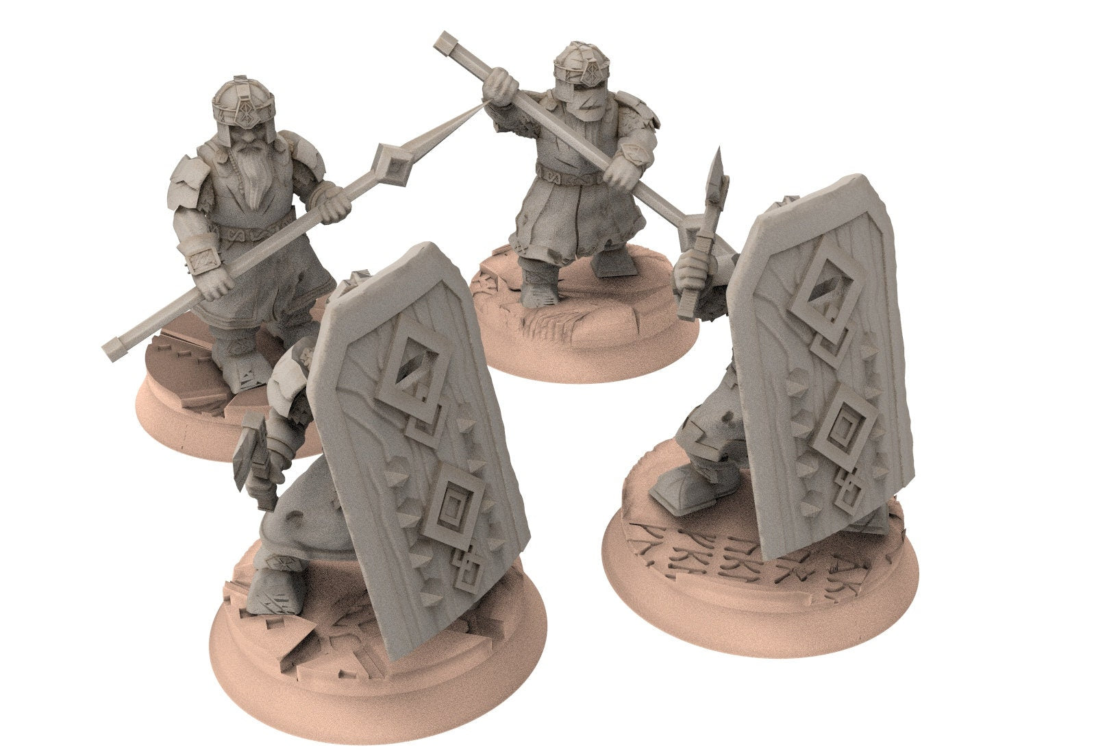 Dwarves - 12 Modular warriors